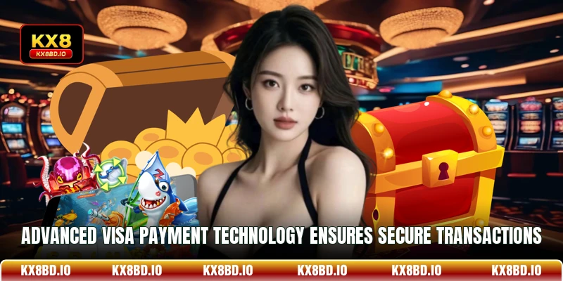 Advanced VISA payment technology ensures secure transactions