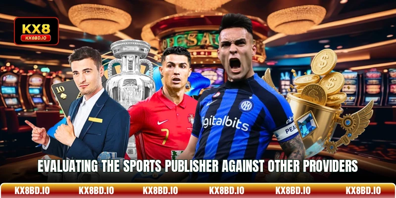 Evaluating the sports publisher against other providers