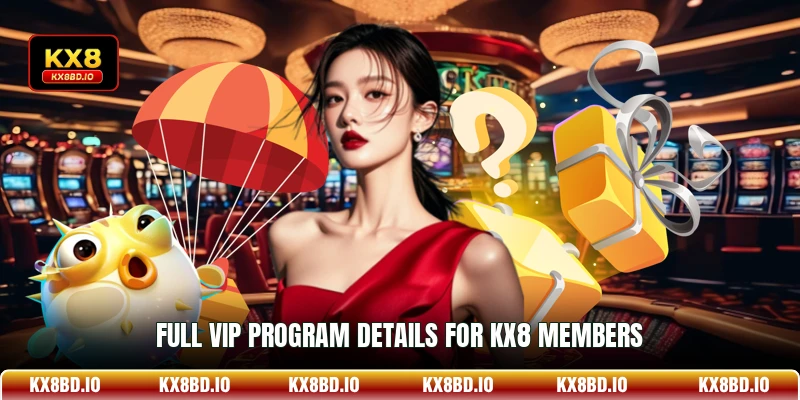 Full VIP Program Details for KX8 Members
