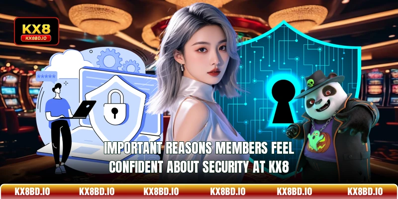 Important reasons members feel confident about security at KX8
