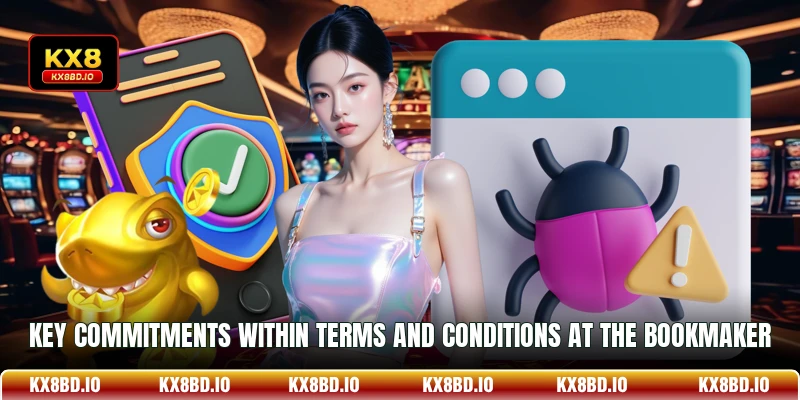 Key commitments within Terms and Conditions at the bookmaker