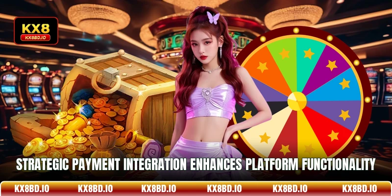 Strategic payment integration enhances platform functionality